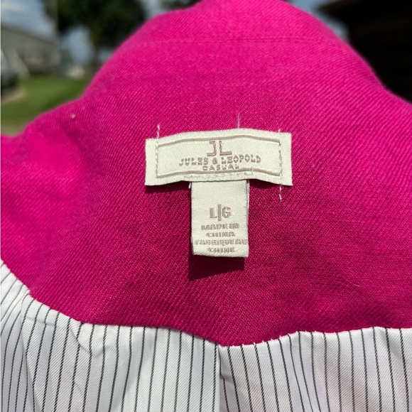 Hot Pink Blazer Jules & Leopold - Picture 5 of 8